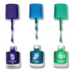 Picture of CREATE it! Poptastic Nail Polish 3-Pack - Purple/Blue/Green